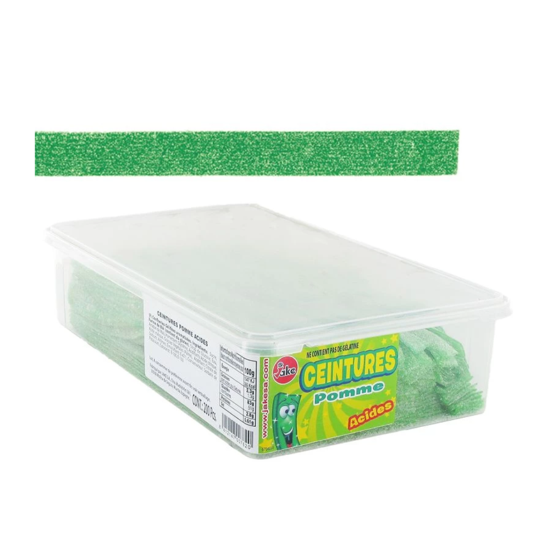 Lot de 10 rubans pomme acide