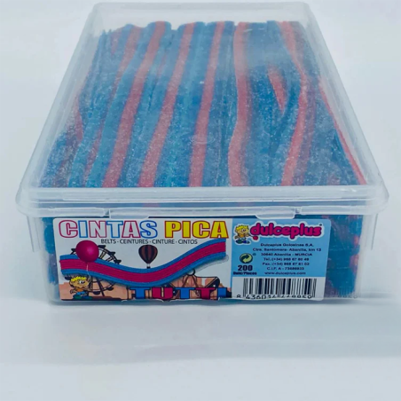 Lot de 10 rubans framboise acide