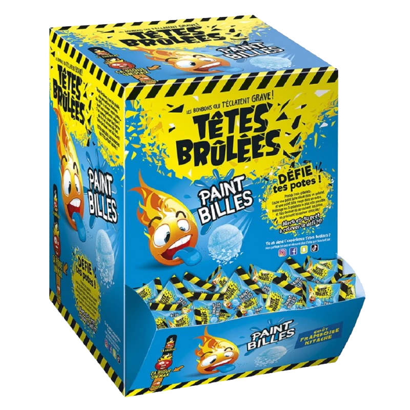 Têtes brûlées framboise - Acide