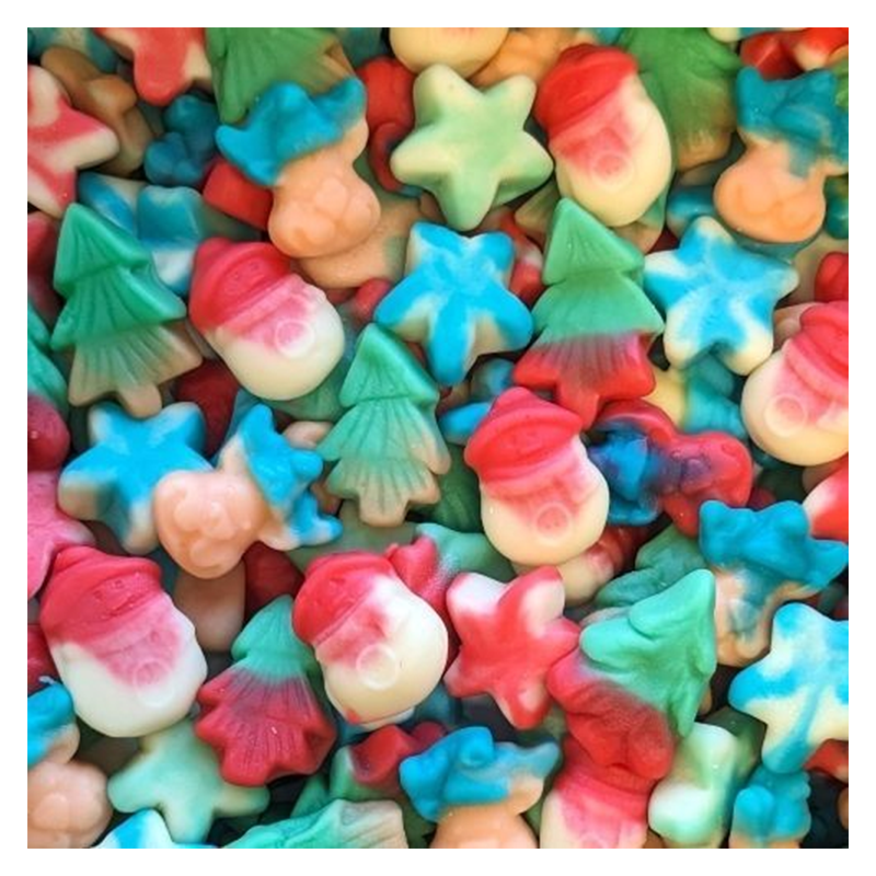 Mix bonbons de Noël - lisse (100g)