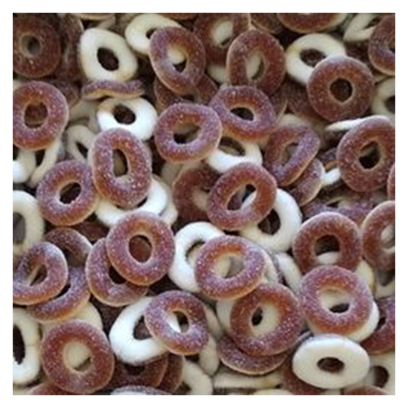 Anneaux Cola - acide (100g)