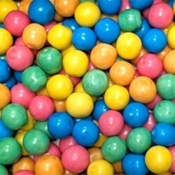 Billes chewing-gum 5g - sucré (100g)