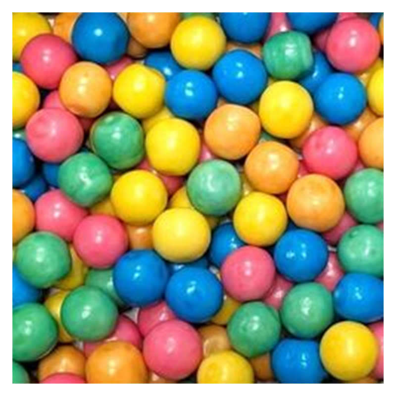 Billes chewing-gum 5g - sucré (100g)