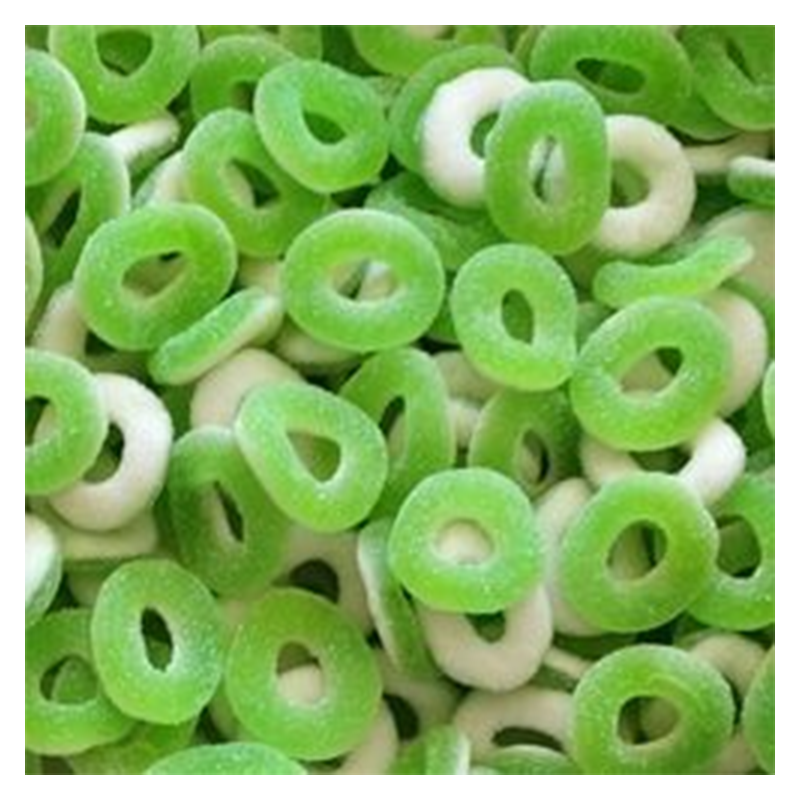 Anneaux Pomme - acide (100g)